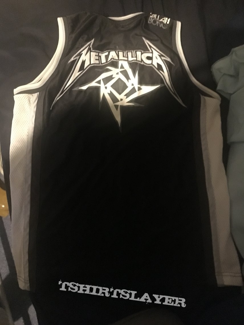 Robert Trujillo rare limited edition billabong jersey Metallica |  TShirtSlayer TShirt and BattleJacket Gallery