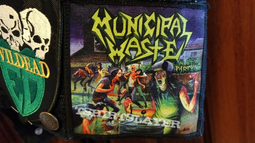 Municipal Waste - The Art of Partying - Printed Patch