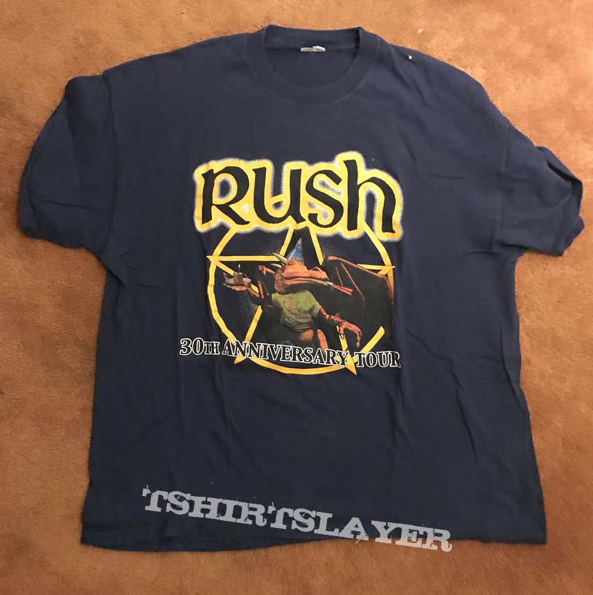 Rush - thirtieth anniversary tour - T-shirt