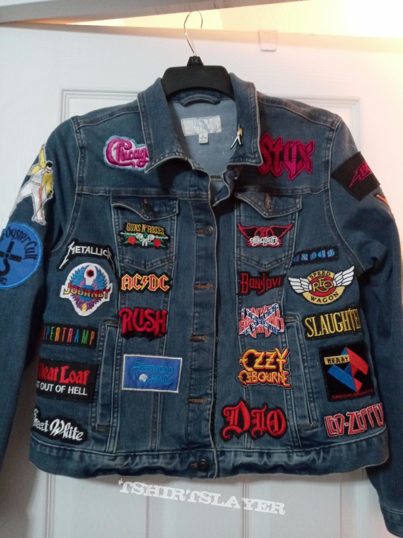 Metallica 80s Rock Band Battle Jacket ( almost done)