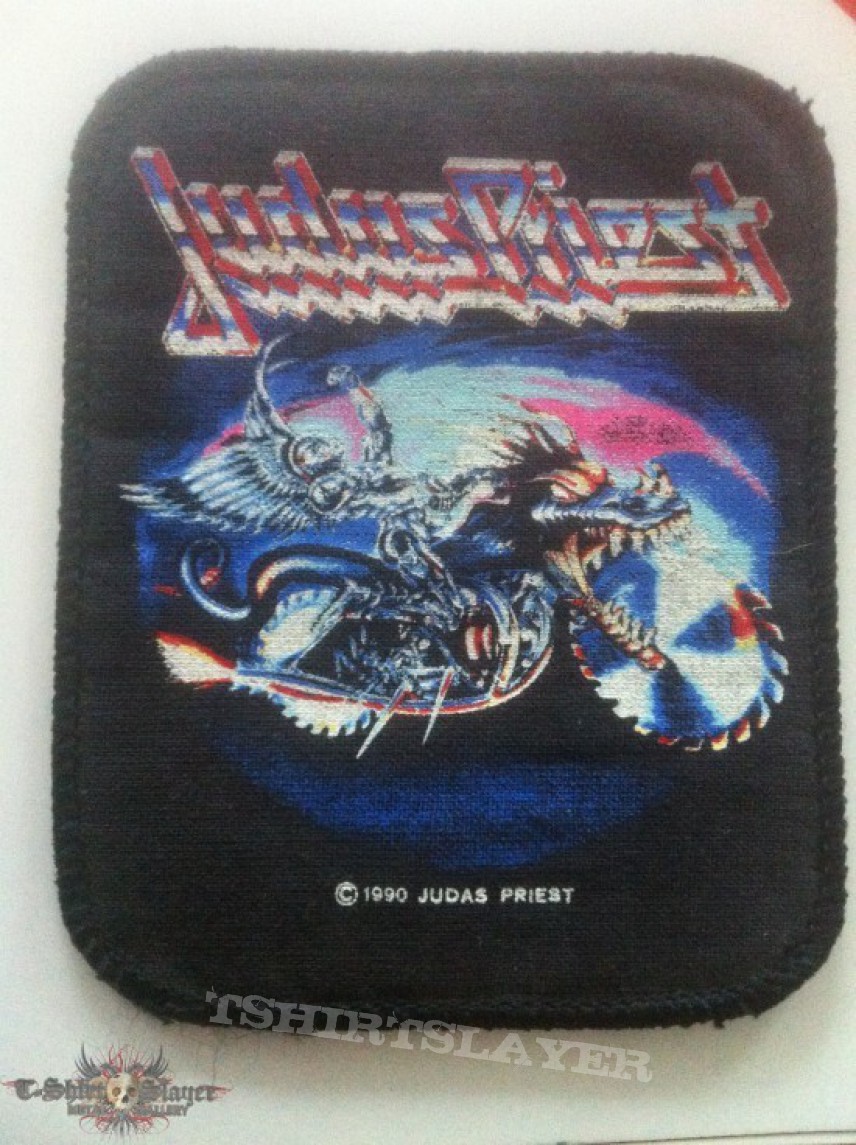 Judas Priest Painkiller Printed Patch Official 1990