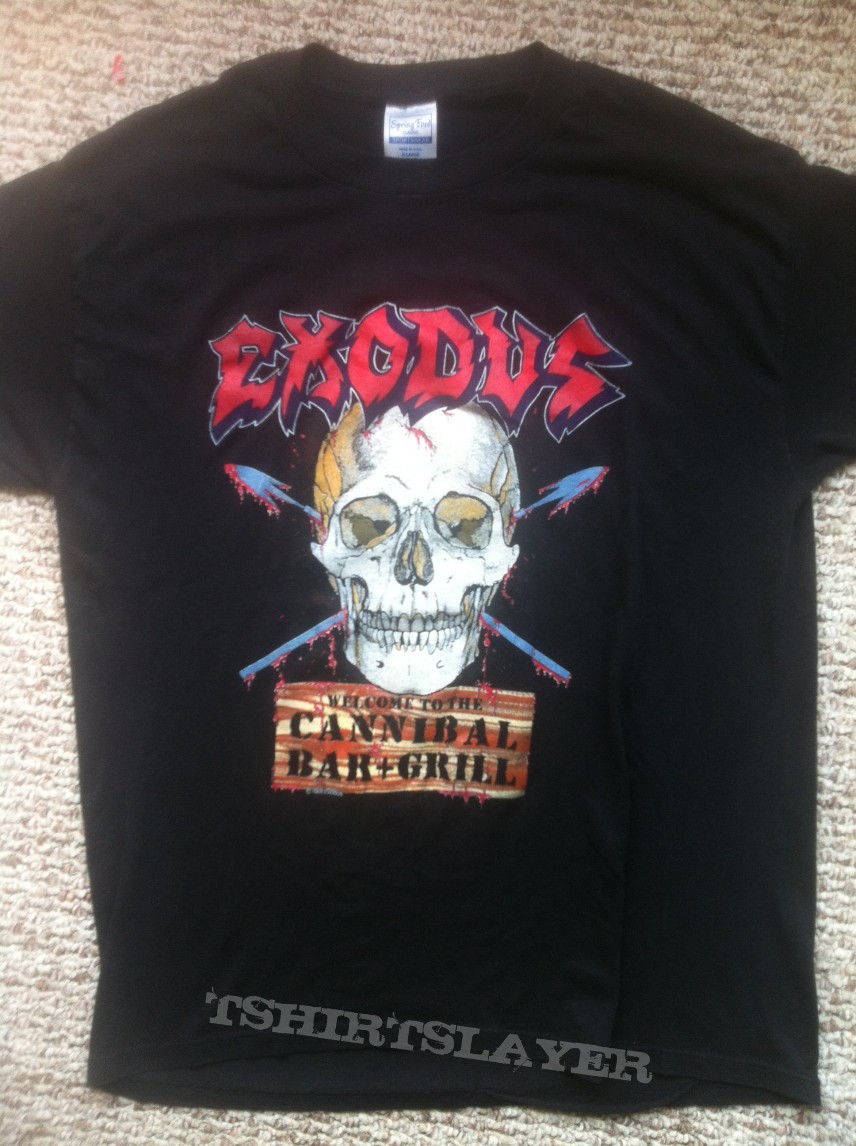Exodus Meat Party Shirt   TShirtSlayer TShirt and BattleJacket Gallery