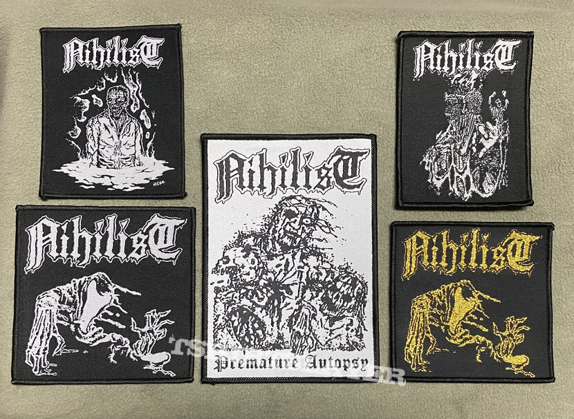 Nihilist Woven patches