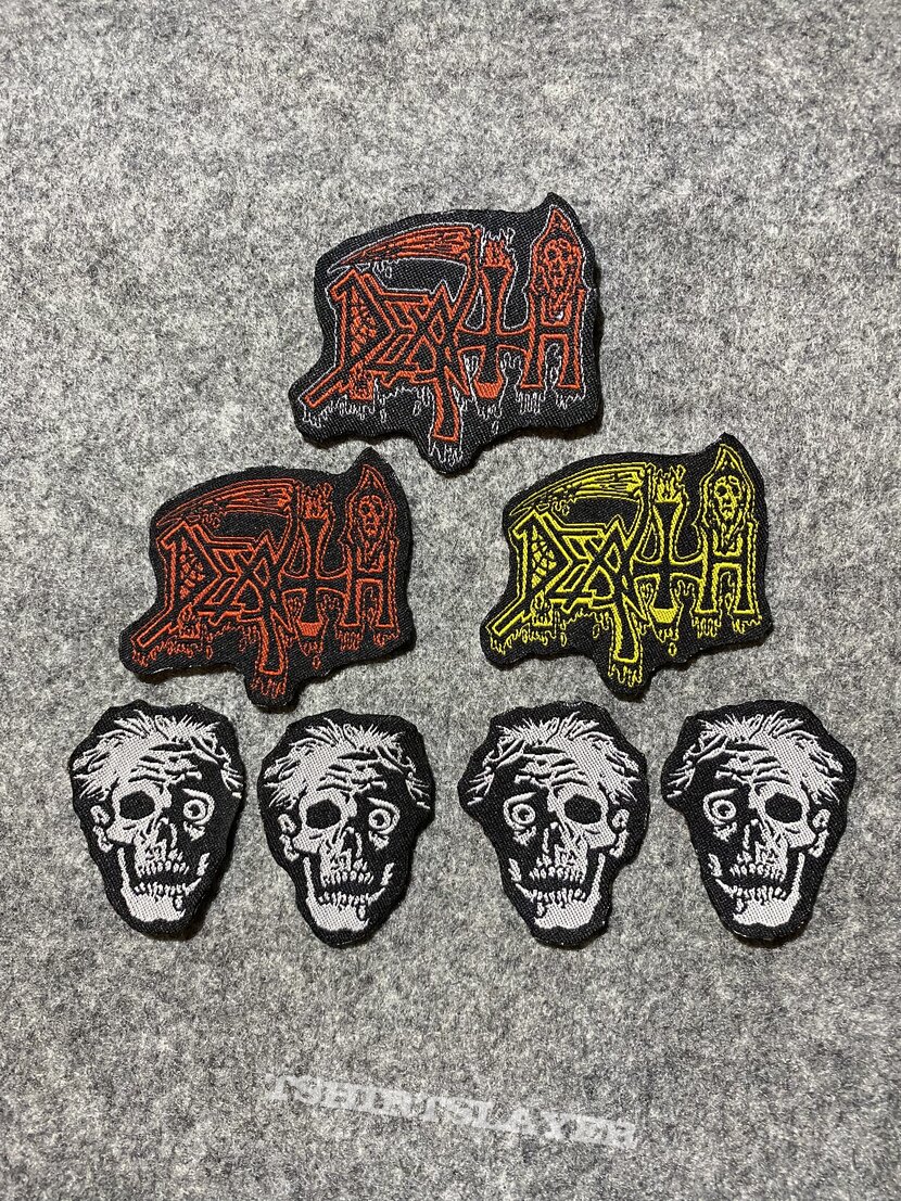 Death woven cut outs