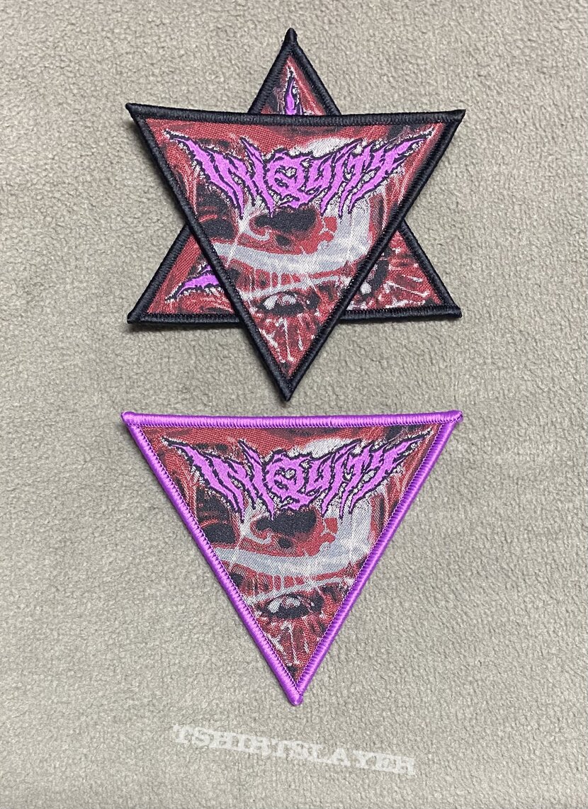 Iniquity Woven patches 