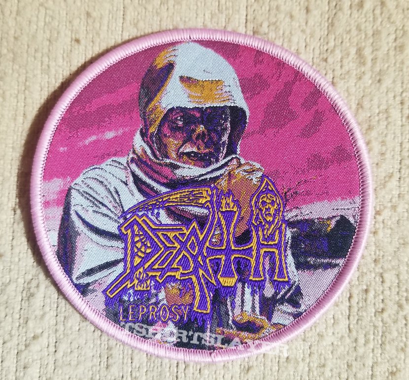 Death Leprosy woven patch 