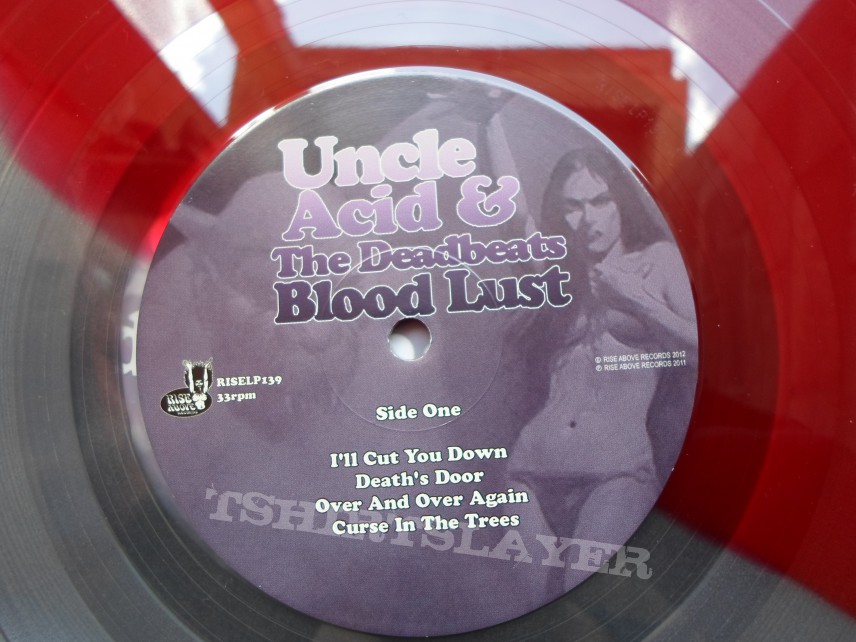 Uncle Acid &amp; The Deadbeats- Bloodlust (RED / CLEAR)