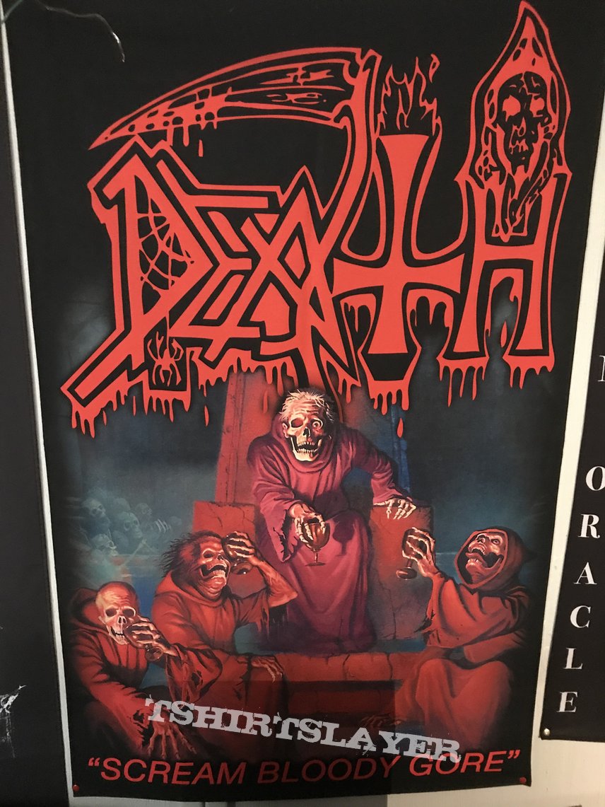 Death - Scream Bloody Gore flag