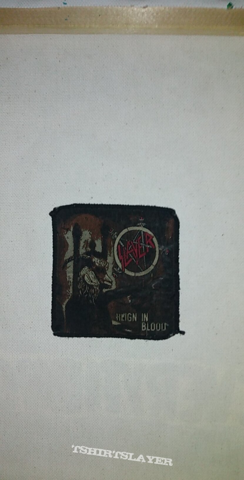 Slayer Reign in Blood og patch