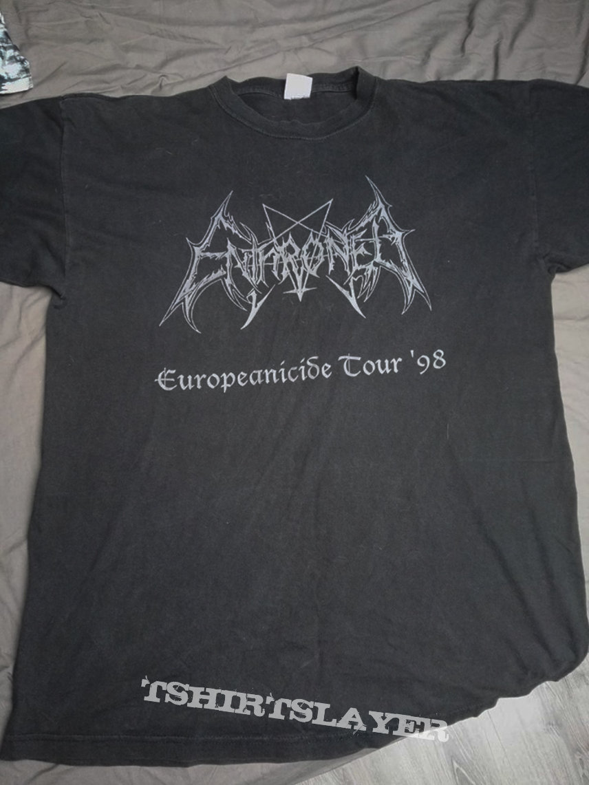 Enthroned 98 tour shirt