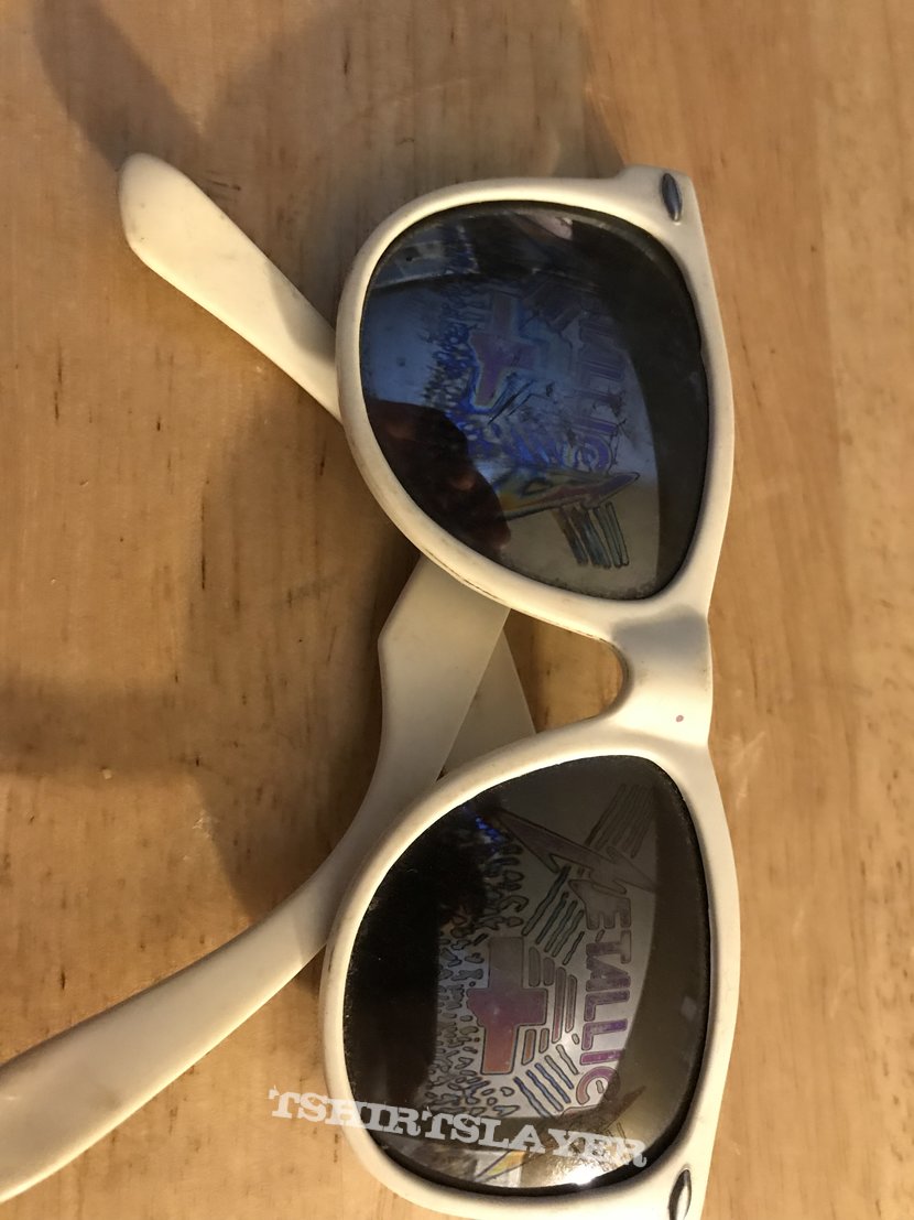 Metallica 80s sunglasses 