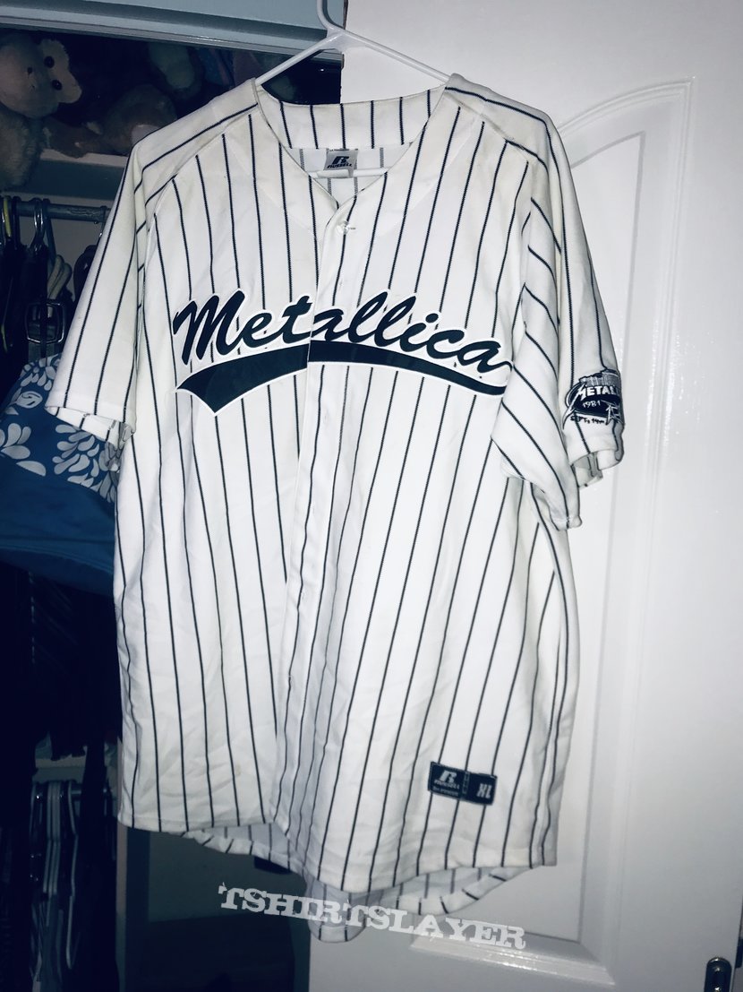 Metallica Ny Yankees baseball jersey | TShirtSlayer TShirt and BattleJacket  Gallery