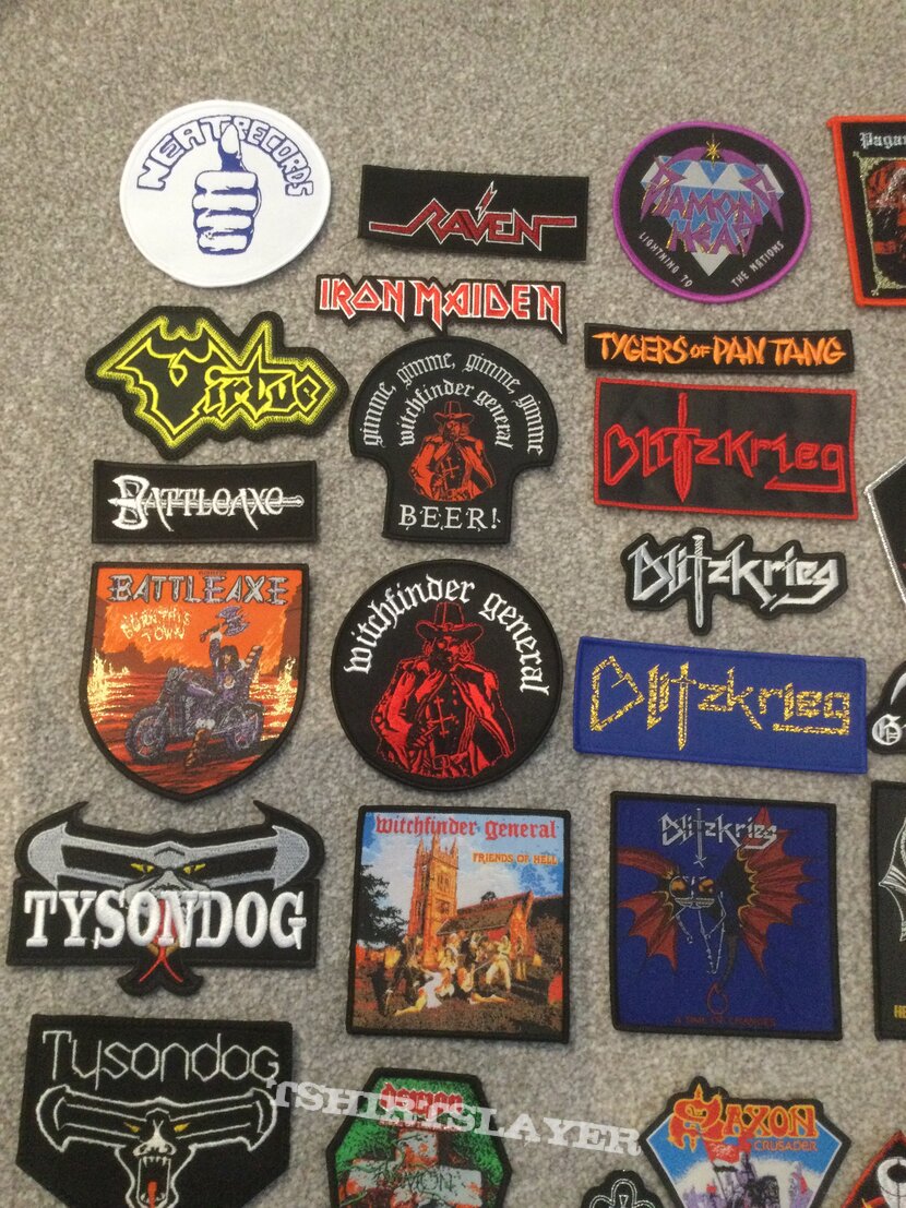 Virtue NWOBHM patches