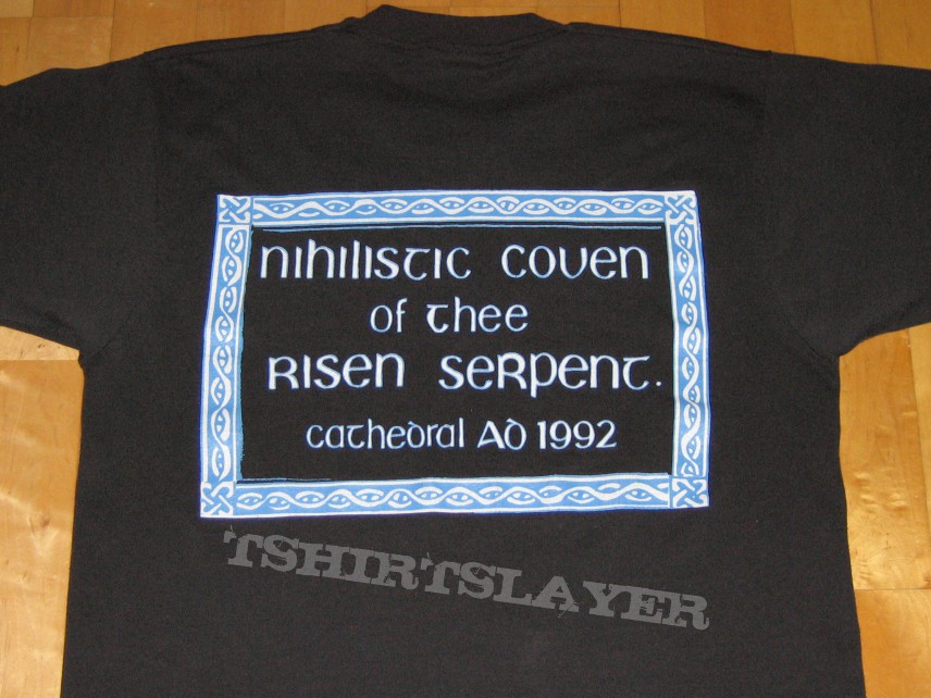 TShirt or Longsleeve - Cathedral - Soul Sacrifice - Very rare and official FIRST PRINT Shirt from 1992