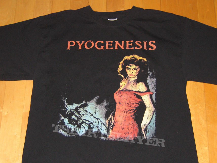 Pyogenesis - Twinaleblood Retro Shirt 2012 | TShirtSlayer TShirt and  BattleJacket Gallery