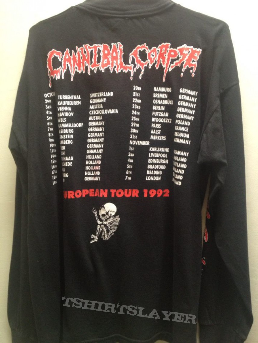 Cannibal Corpse, Cannibal corpse - eaten back to life TShirt or ...