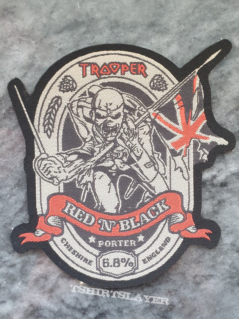 Iron Maiden Trooper Red N&#039; Black