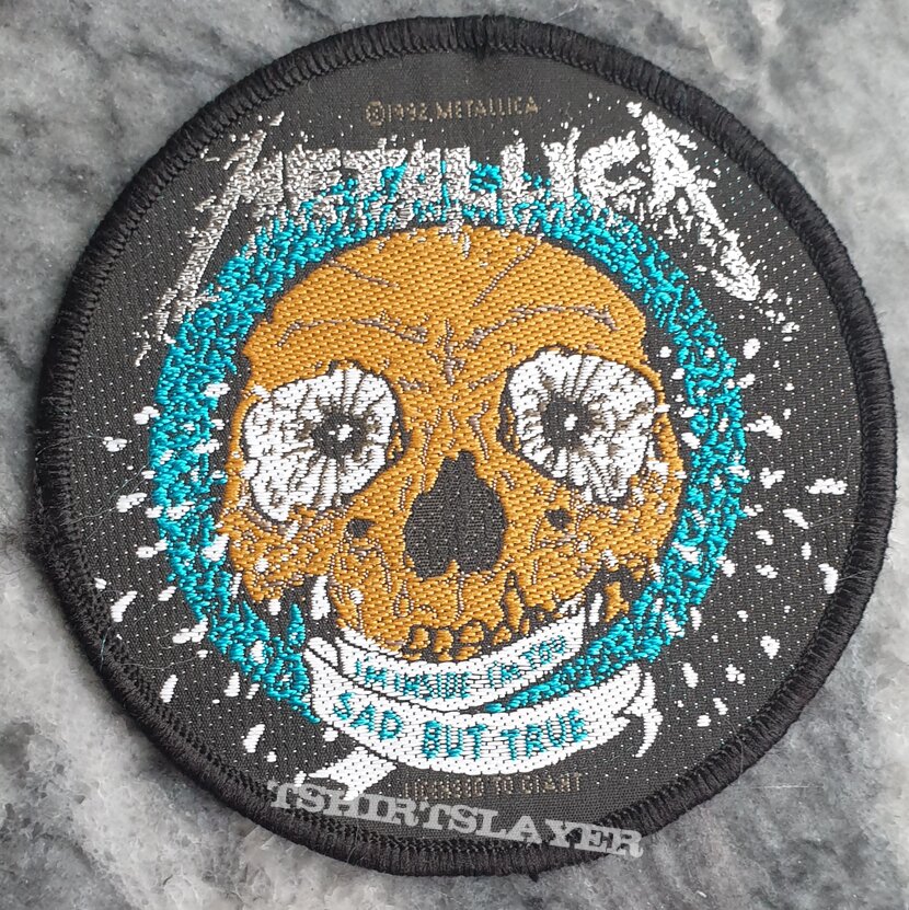 METALLICA - Sad but true - Patch