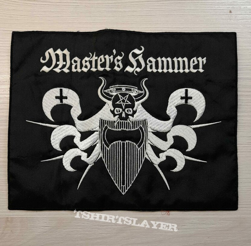 Master&#039;s Hammer oversize logo patch for you