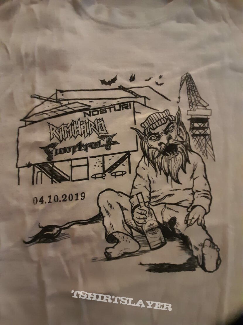 Finntroll/Rytmihäiriö concert shirt for you!