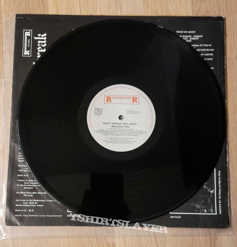 Mercyful Fate Don't Break the Oath LP 1st press Mercyful Fate Don't Break the Oath LP 1st press