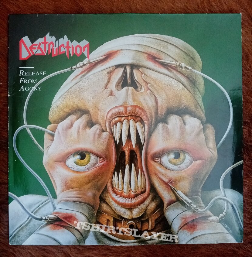 Destruction - Release From Agony 1st press white vinyl