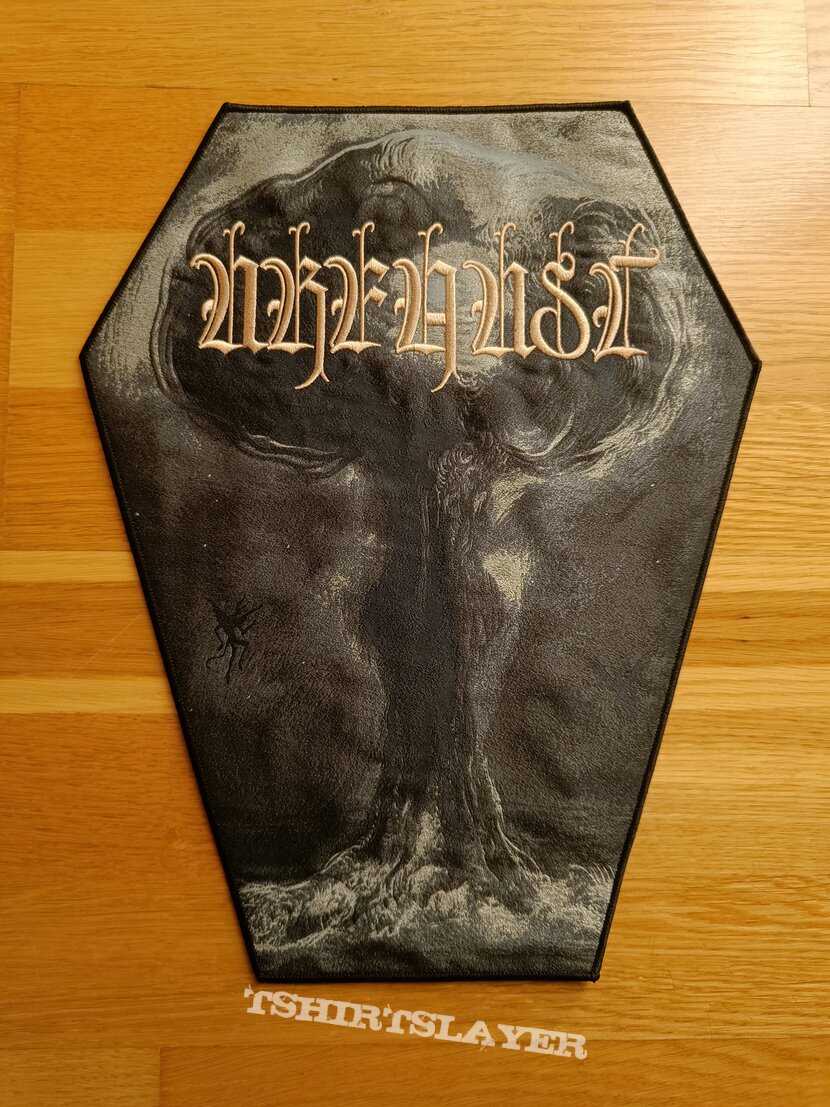 URFAUST Atomtod coffin shaped back patch 