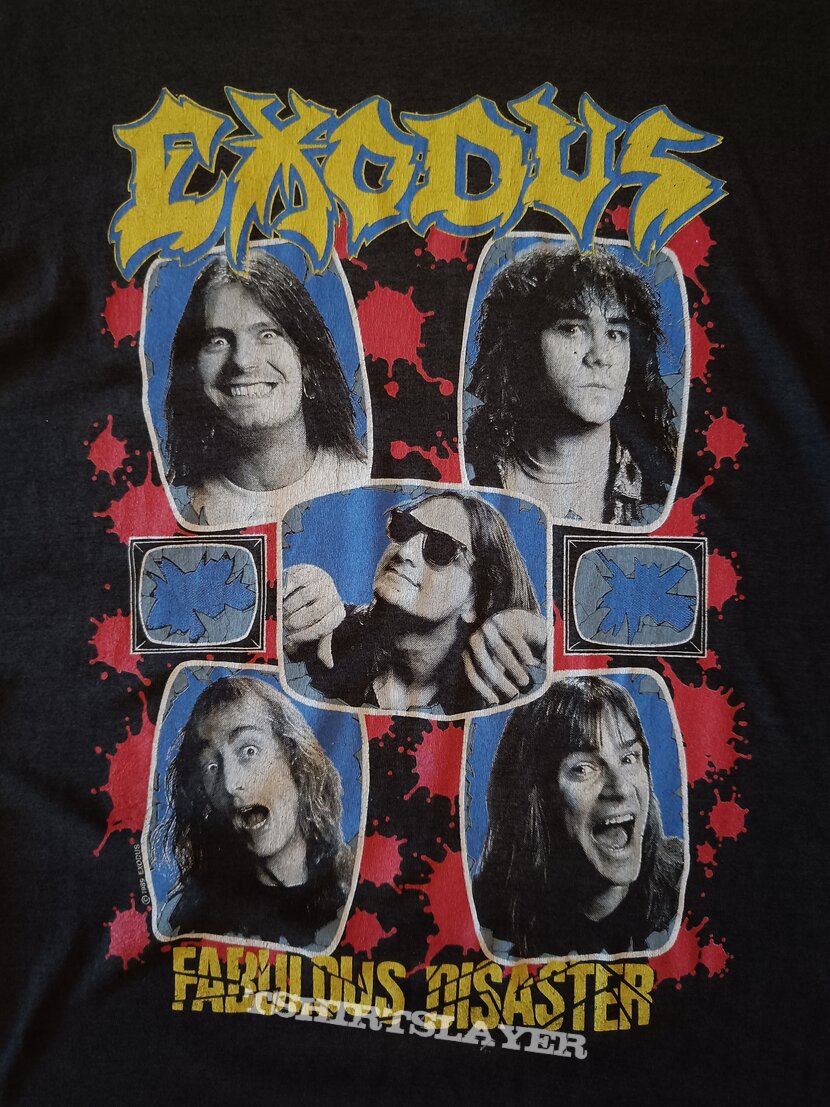 Exodus - Fabulous Disaster t-shirt