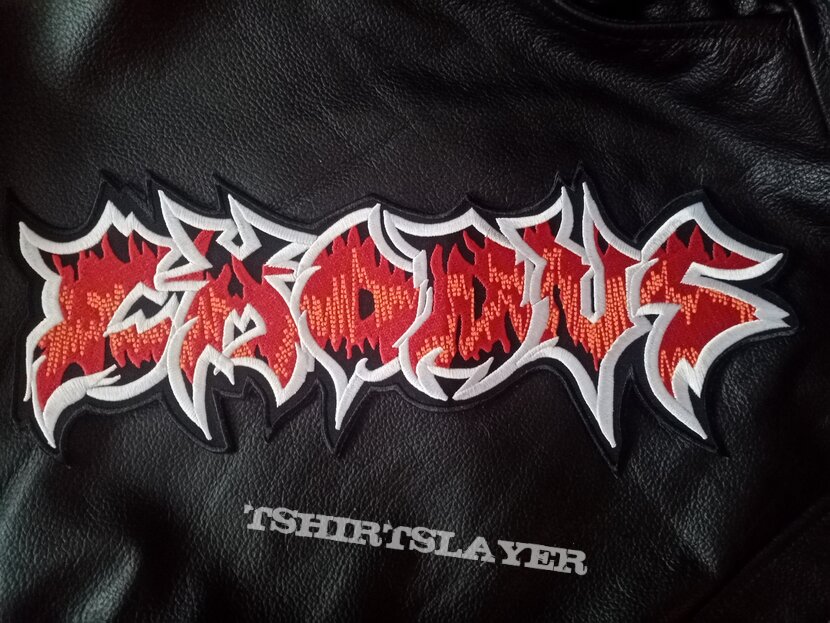 Exodus logo back patch #1
