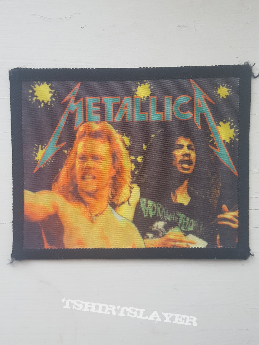 Metallica old schools patches