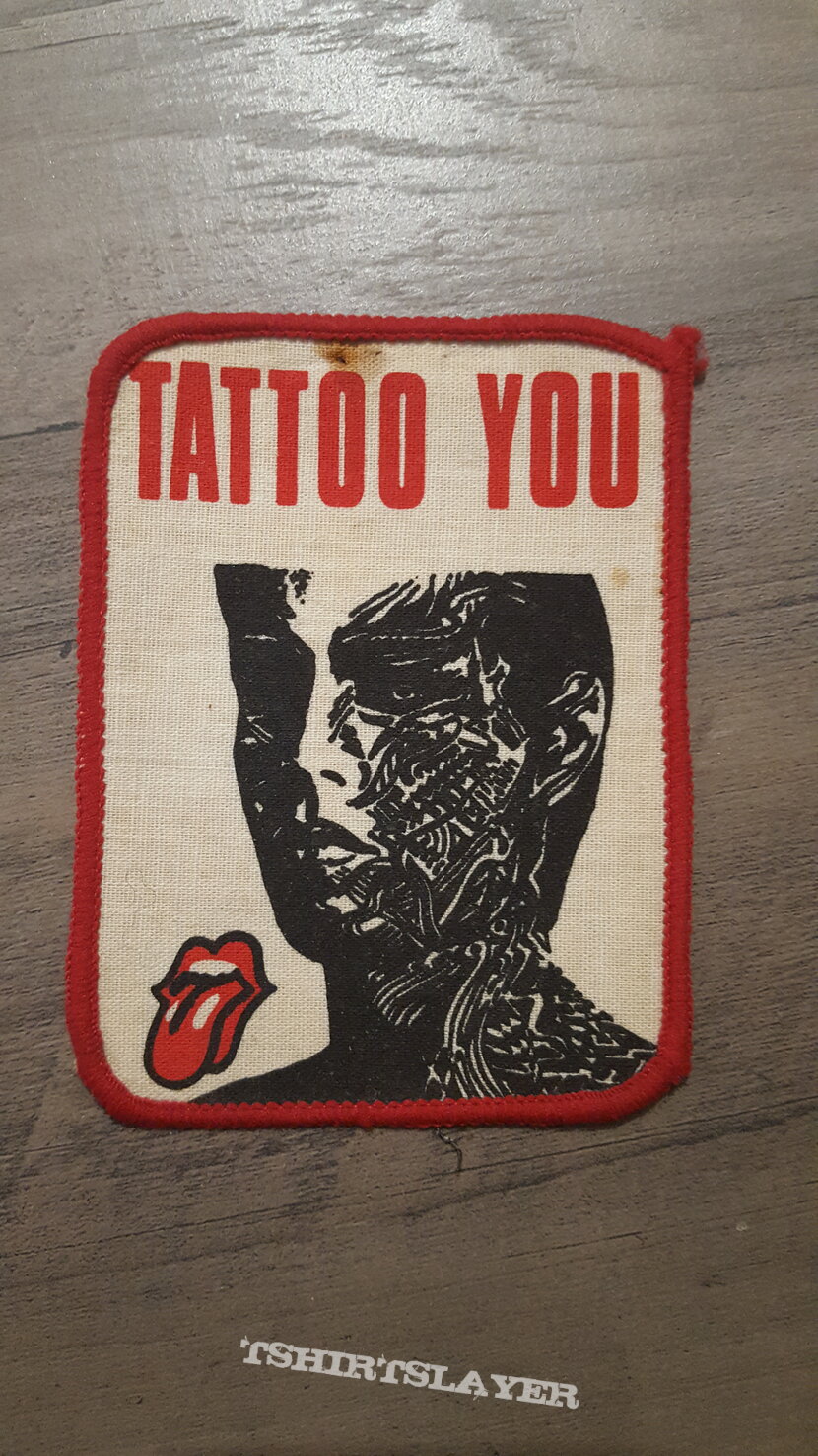 Rolling Stones Rolling Stone Tattoo you patch