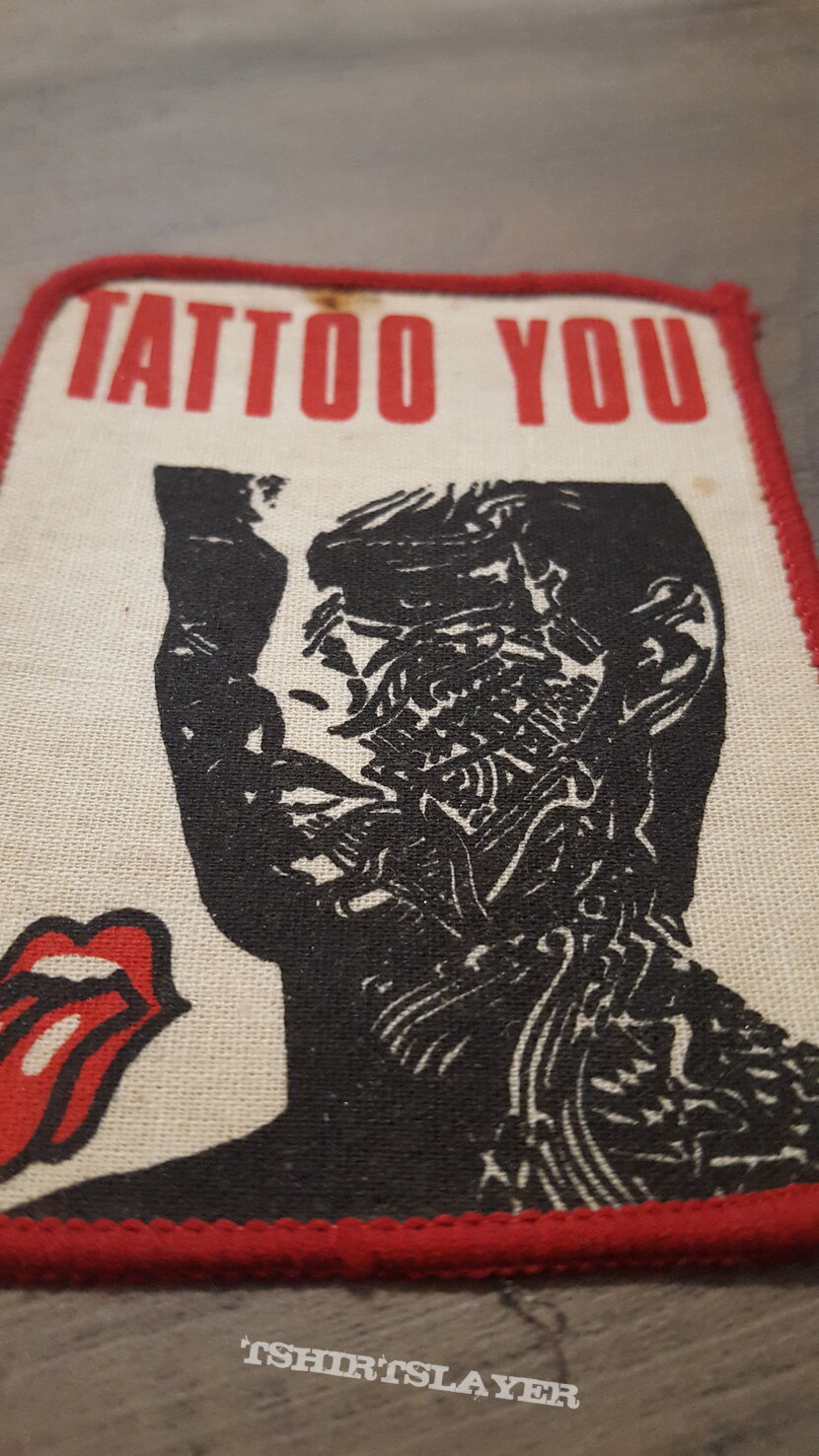 Rolling Stones Rolling Stone Tattoo you patch