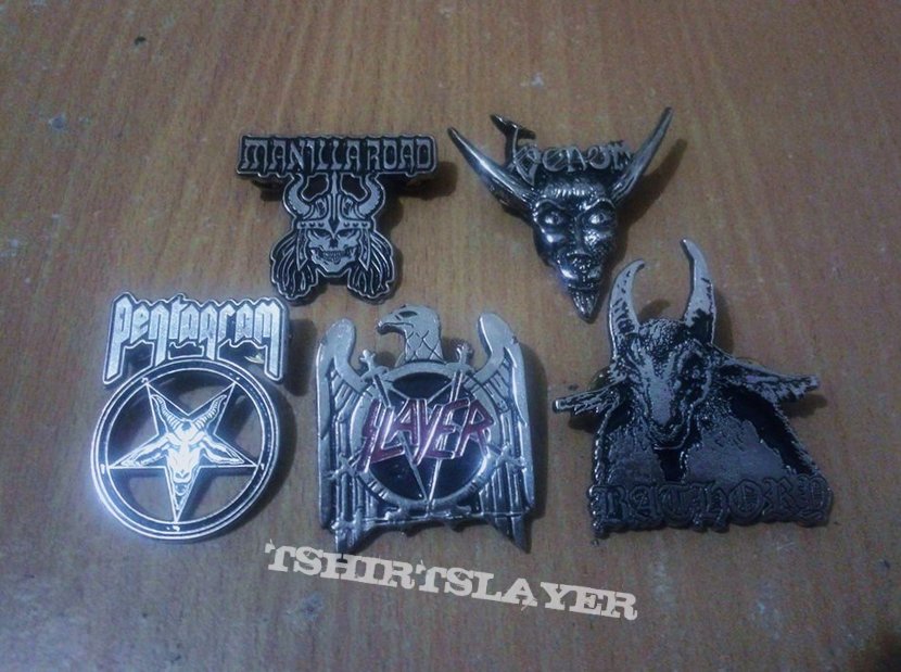 Pentagram Random pins