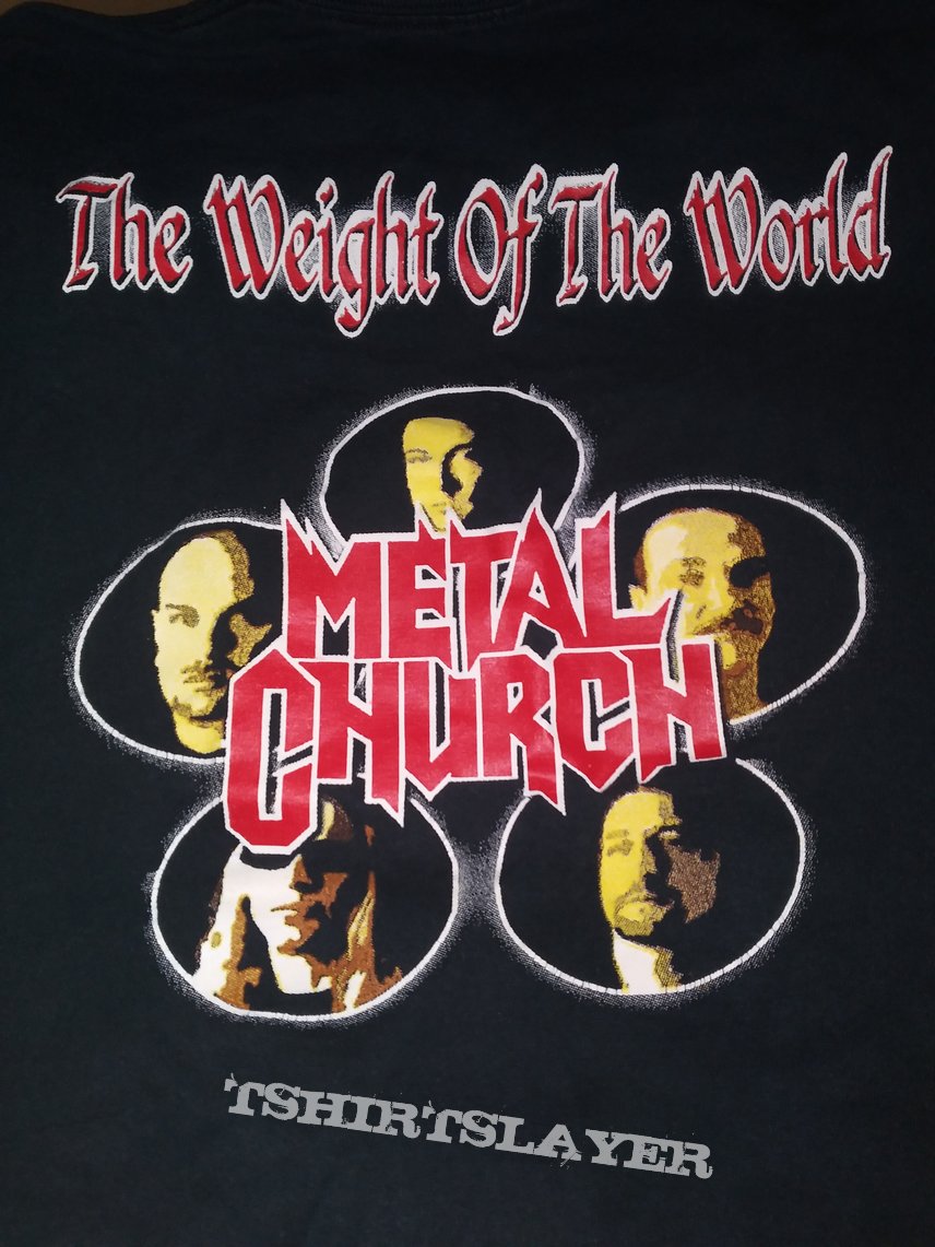 Metal Church Weight of the World shirt