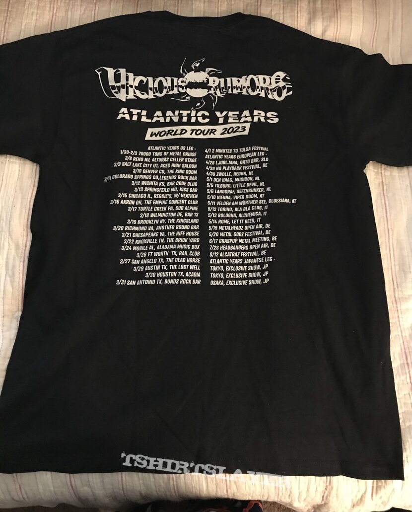 Vicious Rumors Welcome to the Ball shirt