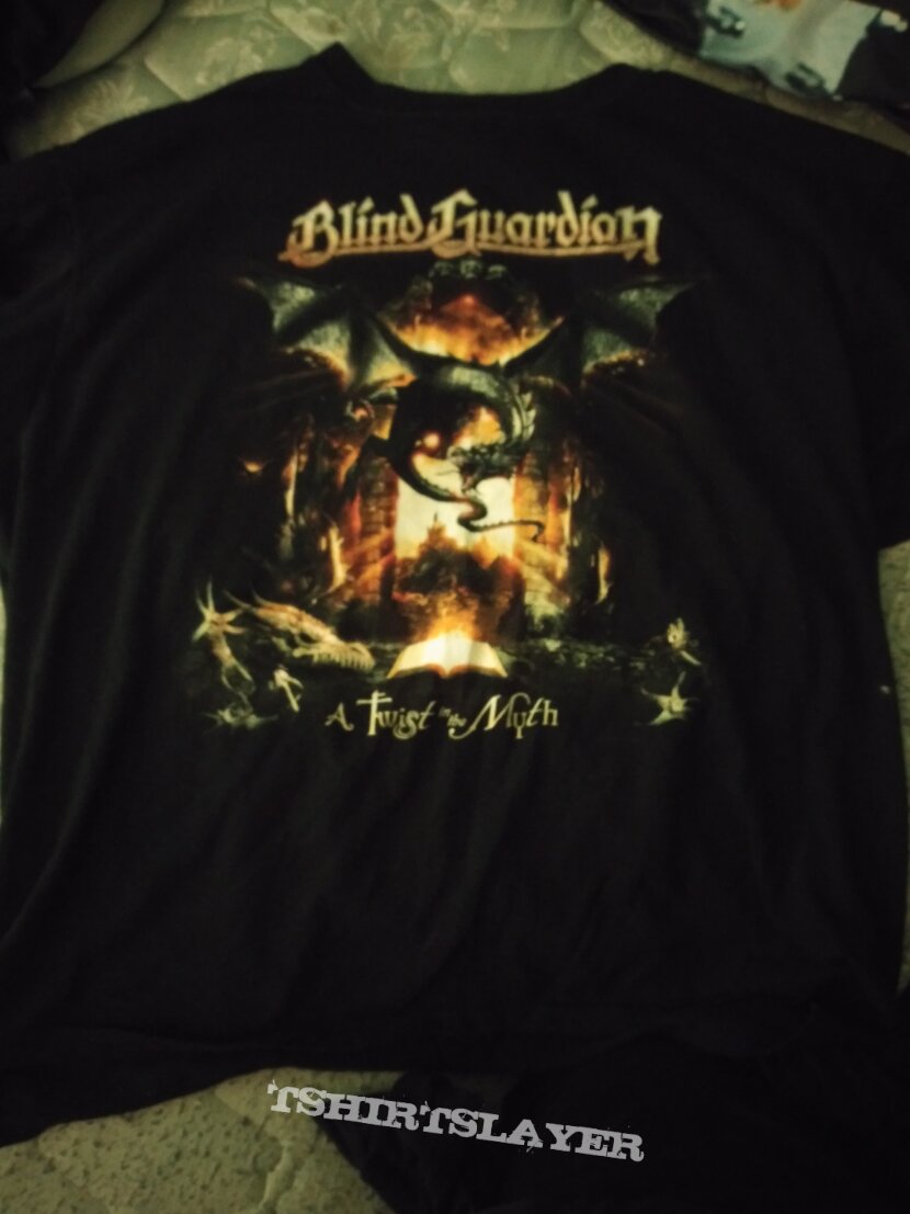 Blind Guardian A Twist in the Myth tour shirt