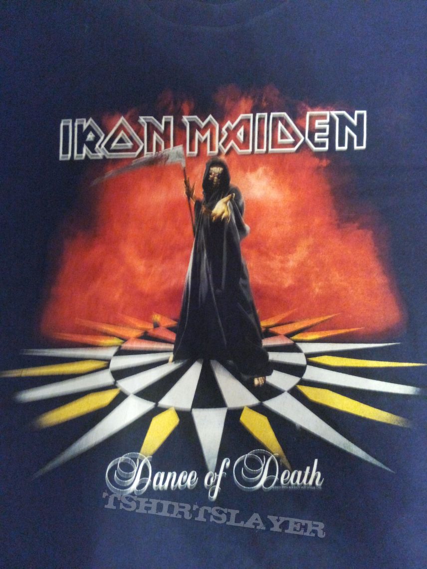 Vintage Iron Maiden - Dance of Death Shirt 2003 Rare Size
