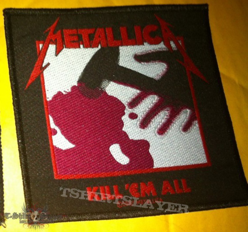 Patch - Metallica Kill &#039;Em All patch