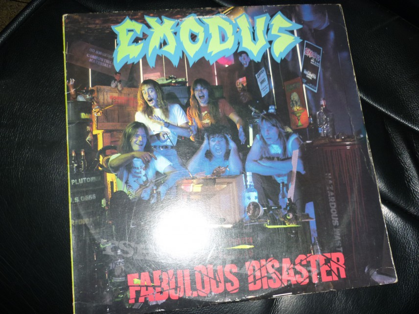 Other Collectable - Exodus - Fabulous Disaster LP