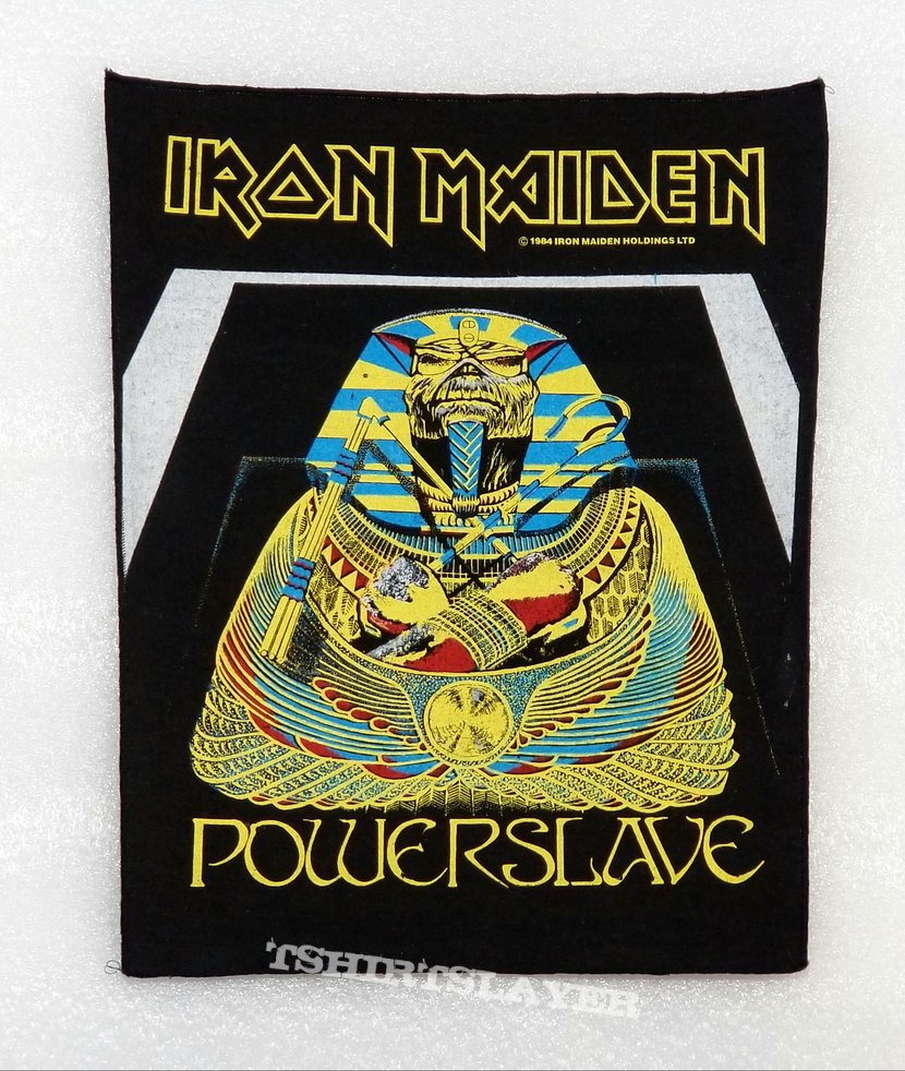 Vintage Iron Maiden Back Patch 