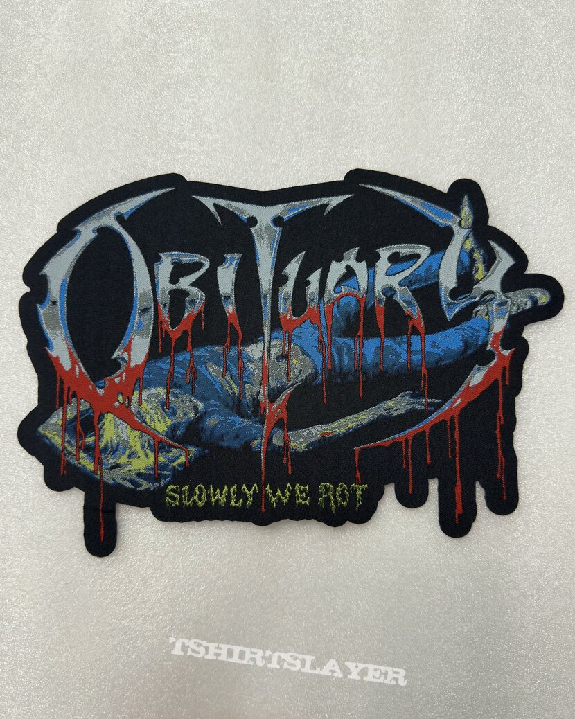 Obituary Back Patch