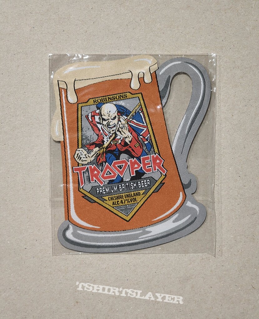 Iron Maiden Trooper Beer Tankard Patch