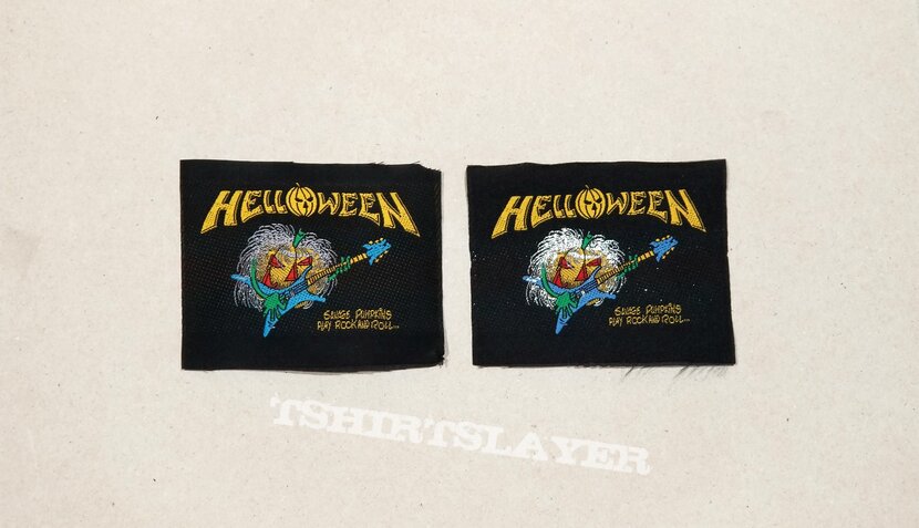 Helloween Savage Pumpkin Color Trial Patches