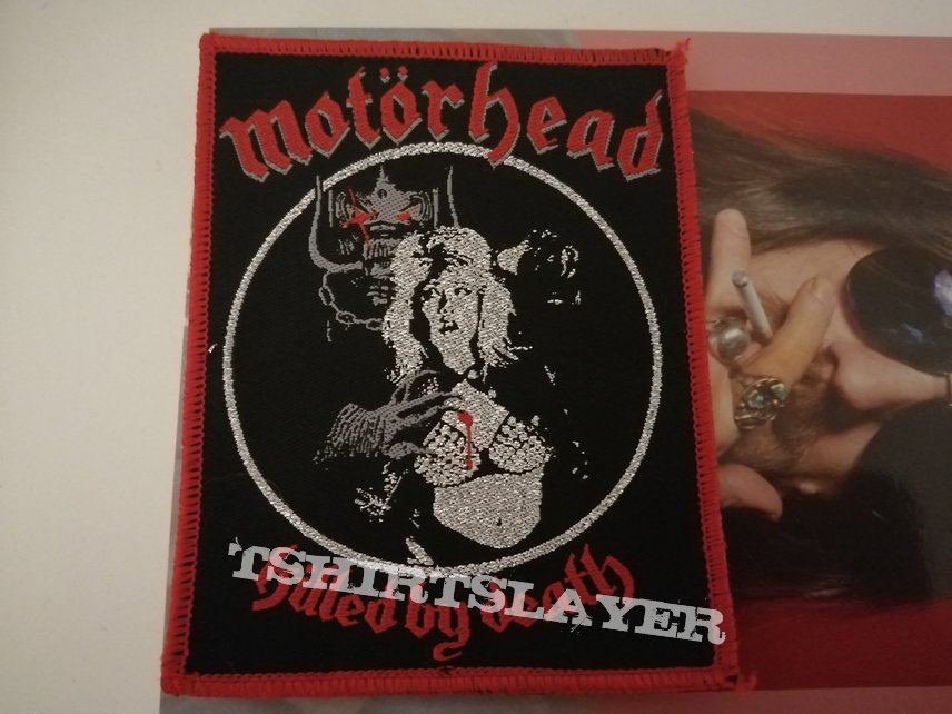 Motörhead - Killed By Death red border woven patch