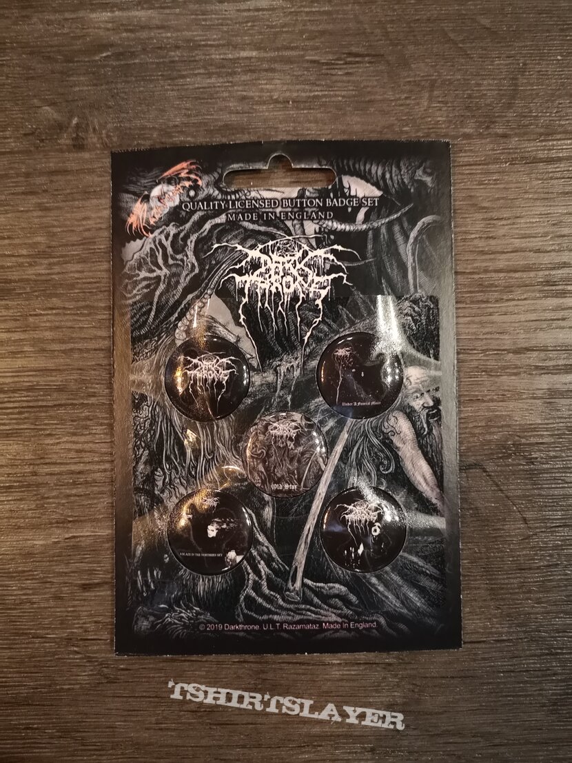 Darkthrone - button badge set