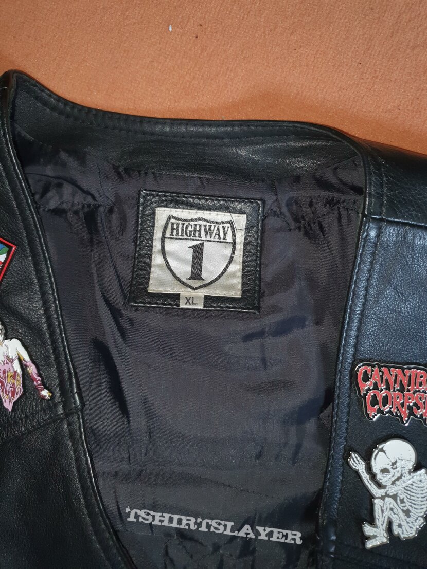 Cannibal Corpse Leather Battle Vest