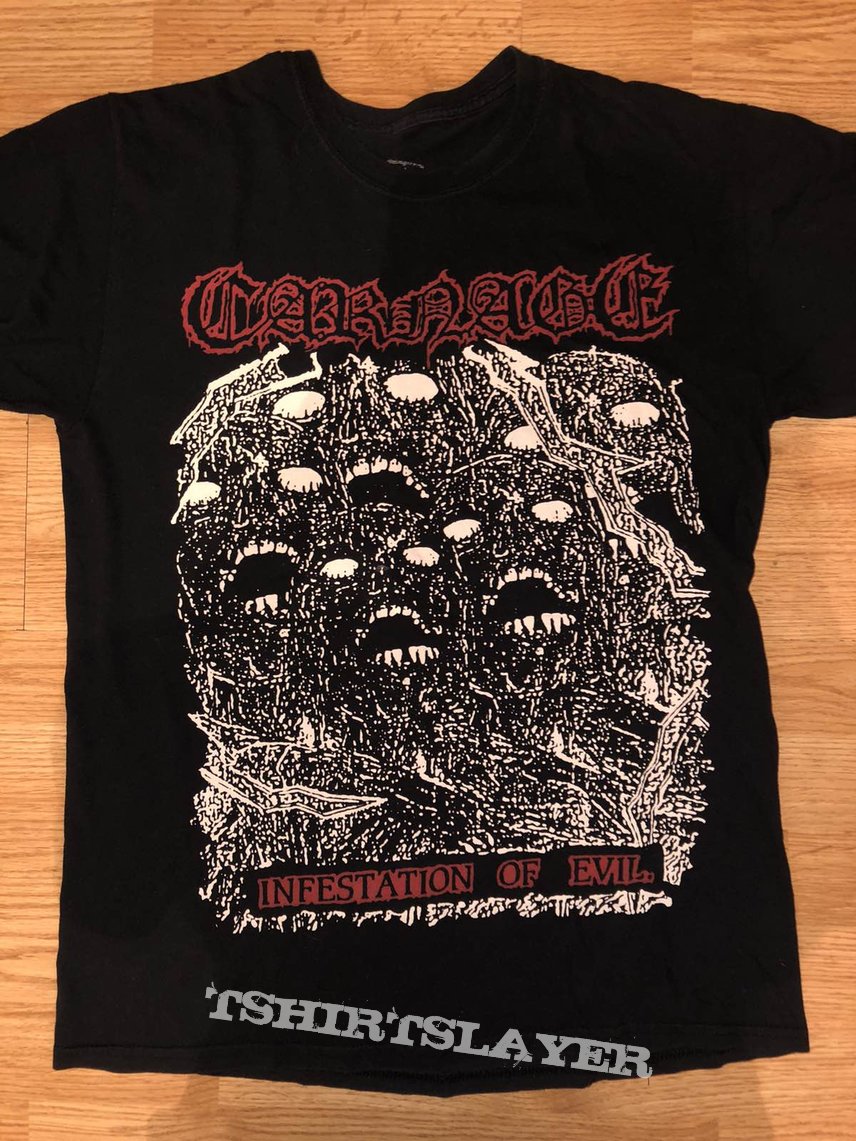 Carnage Infestation of Evil shirt