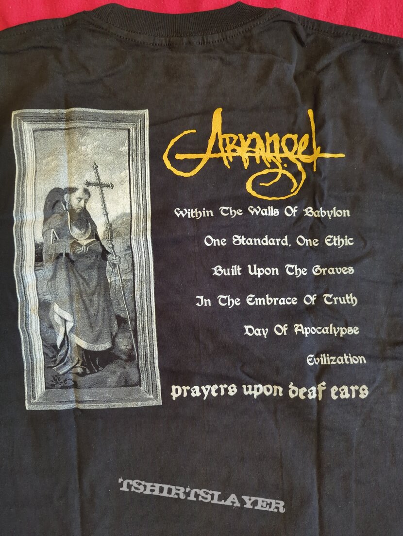 Arkangel prayers upon deaf ears T-Shirt
