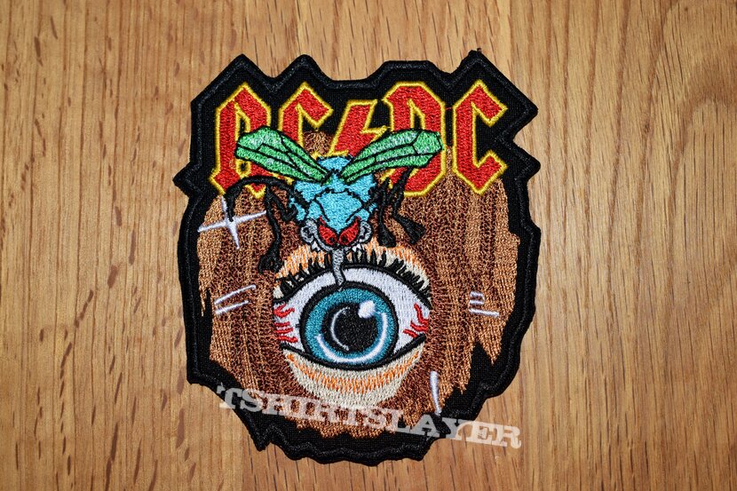 AC/DC, AC/DC - Fly on the wall Patch Patch (Monsta Pat's) | TShirtSlayer
