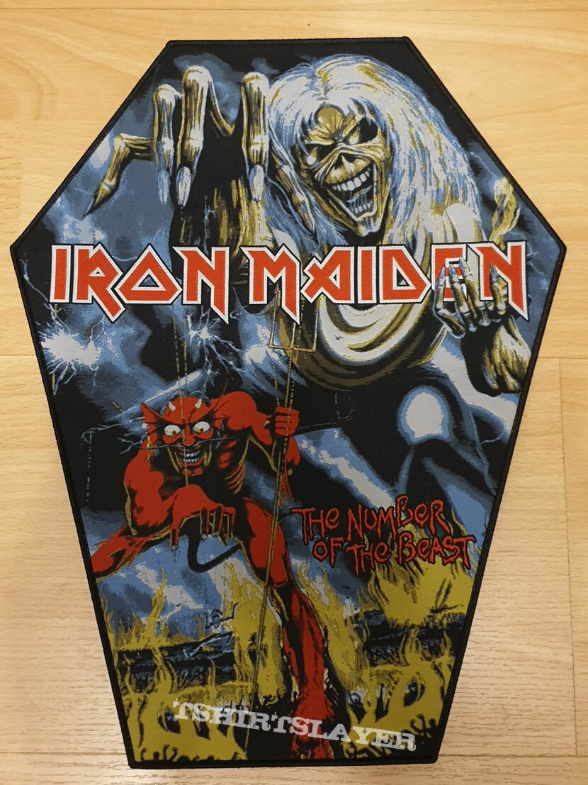 IRON MAIDEN - Number of the Beast - woven backpatches